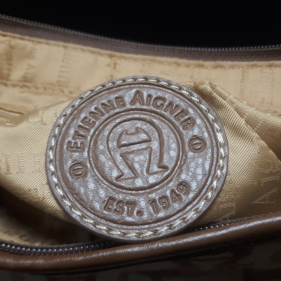 Etienne Aigner Signature Logo Handbag - Picture 8 of 12